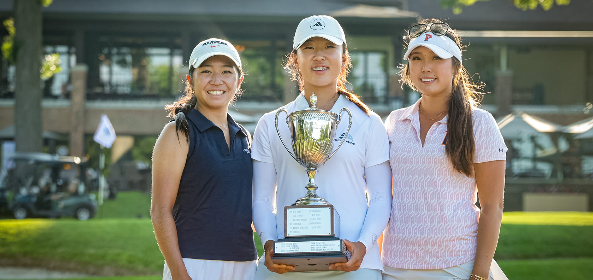 Three share medalist honors as match play bracket is set